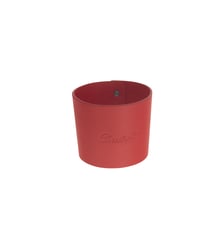 Manchette de rechange en cuir rouge pour gobelet acier Objets Miroir - OBJETS MIROIR Christofle