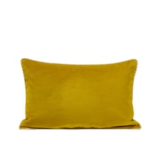 Housse De Coussin  Velours lumineux et passementerie rayée Madura