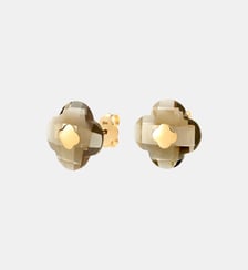 Puces, quartz fume, or jaune Morganne Bello