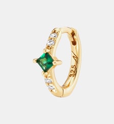 Créole Rym Émeraude Nebuleuse Bijoux