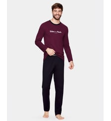 Pyjama long d'homme en Coton Eden Park
