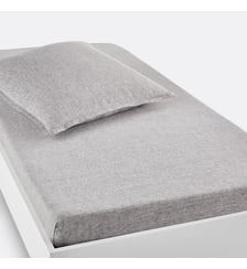Drap housse enfant lin lavé, bonnet 30cm La Redoute Interieurs