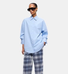 Chemise en coton « quiet is the new punk » Pinko