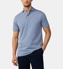 Polo Coupe Regular À Manches Courtes En Pima Hackett London