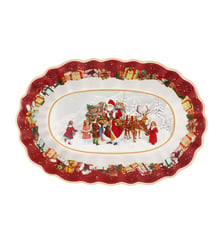 Coupe ovale grde, Père Noël et enfants Villeroy & Boch
