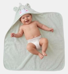 Cape de bain pur coton Garnier Thiebaut