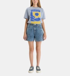Short EVAGI en jeans Le Temps Des Cerises