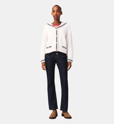 Jean denim à poches Maje