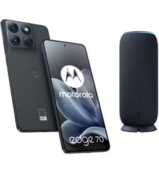 Smartphone Pack Edge70 5G 512Go Gris + Enceinte Sound Flow Motorola