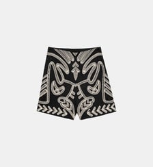 Short droite imprimé ethnique SHEY La Petite Etoile