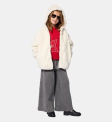 Manteau en fausse fourrure Michael Kors Kids