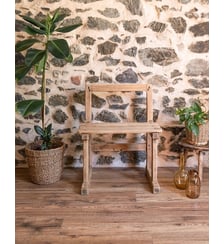 Banc en chêne Antoine N°419- Produit chiné Debongout