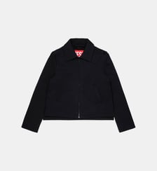 Veste en maille avec logo Diesel Kids
