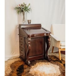 Bureau secrétaire Davenport en acajou Honoré N°138- Produit chiné Debongout