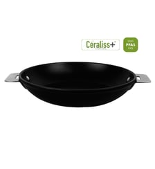 Poêle antiadhésive en aluminium, revêtement céramique Ceraliss®+ - poignée amovible Cristel