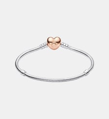 Bracelet Chaîne Cœur & Serpent Pandora