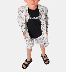 Veste rayée et imprimée Marc Jacobs Kids
