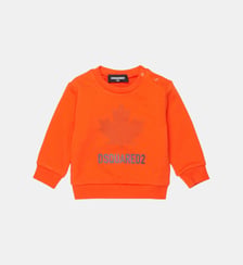 Sweat-shirt col rond avec logo Dsquared2
