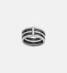 Bague Norah en Argent avec oxyde de zirconium blanc Phebus
