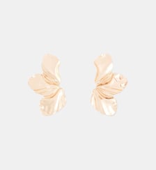 Boucles d'oreilles demi fleur dorées Balaboosté