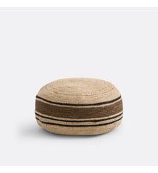 Pouf jute tressé La Redoute Interieurs