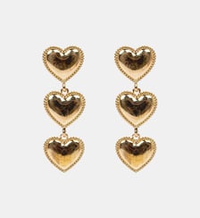 Boucles d'oreilles pendantes cœurs NADAV Hipanema