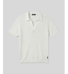 Polo Col V En Maille Ron Dorff