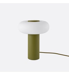 Lampe à poser, en métal fer et opaline, H25,6 cm La Redoute Interieurs