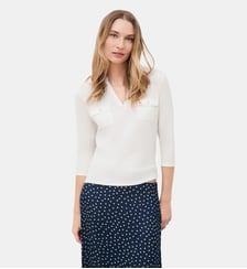 T-shirt tmimosa - Motif uni - Coton Caroll