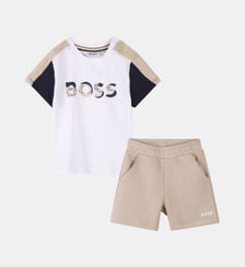 Ensemble short et T-shirt BOSS Kidswear