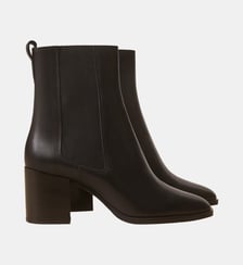 Bottines à talons en cuir Numéro 663 Rivecour