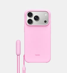 Coque iPhone 17 Pro Magsafe stand Rose quartz Beats
