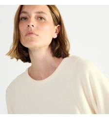 Sweat col rond en coton Laurence Tavernier