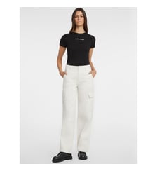 Pantalon cargo droit en coton Guess Jeans