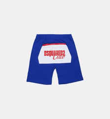 Short en molleton avec logo Dsquared2