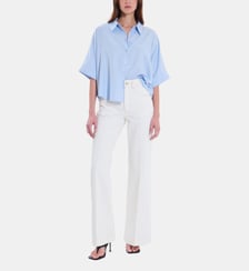Chemise Cleophee Bleu Ciel Zapa