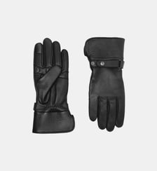 Hooper Gants Homme en Cuir Doublés Alpaga Agnelle