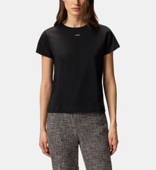 T-shirt à logo imprimé Pinko