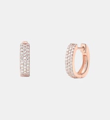 Boucles d'oreilles Sophia Or Rose PIAPARIS