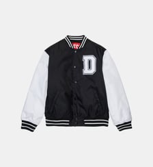 Veste universitaire avec boutons et logo Diesel Kids