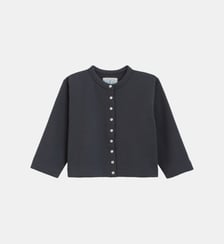 Cardigan pression enfant en molleton Agnès b.