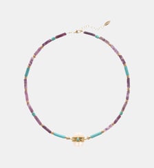 Collier de perles avec pendentif KOMBOU Hipanema