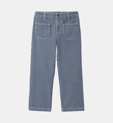 Pantalon droit rayé Cyrillus