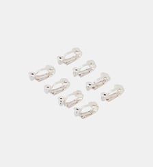 Set de 8 fermoirs à clips d'oreilles pour personnalisation Balaboosté