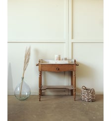 Coiffeuse au plateau en marbre Louise N°316- Produit chiné Debongout