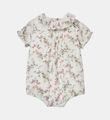 Barboteuse  en tissu Liberty Cyrillus