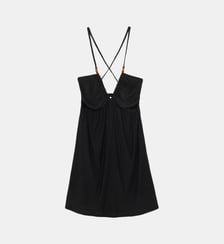 Robe courte évasée uni RAWEN La Petite Etoile