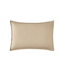 Taie d'oreiller unie en percale de coton, PREMIÈRE Essix