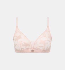 Soutien-gorge sans armature broderie florale Chantelle