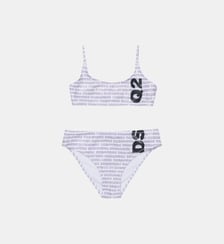 Bikini avec logo Dsquared2